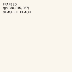 #FAF5ED - Seashell Peach Color Image